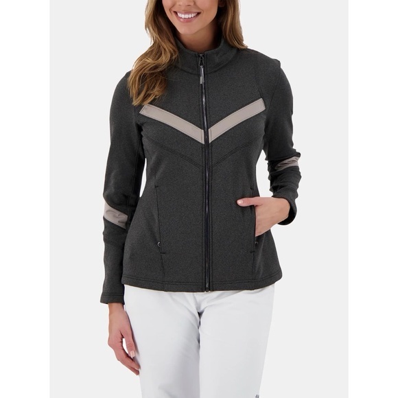 Obermeyer Fleece Full Zip Jacket Womens Xs